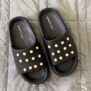 Mello Lightweight Pearl Platform Slide Sandal